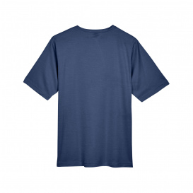 Team 365 TT11H Men\'s Sonic Heather Performance T-Shirt -Sport Dark Navy Heather