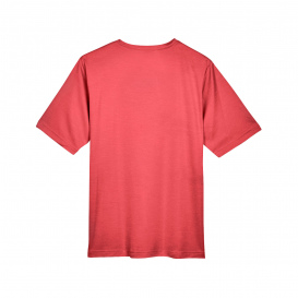 Team 365 TT11H Men's Sonic Heather Performance T-Shirt - Sport Red Heather