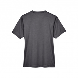 Team 365 TT11HW Ladies Sonic Heather Performance T-Shirt - Dark Grey Heather