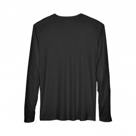 Team 365 TT11L Men\'s Zone Performance Long Sleeve T-Shirt - Black