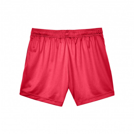 Team 365 TT11SHW Ladies Zone Performance Shorts - Sport Red