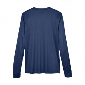 Team 365 TT11WL Ladies Zone Performance Long Sleeve T-Shirt -Sport Dark Navy