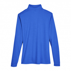 Team 365 TT31HW Ladies Zone Sonic Heather Performance Quarter-Zip - Sport Royal Heather