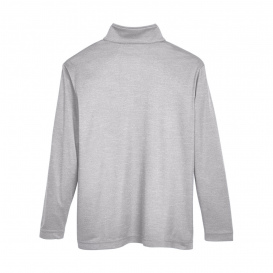 Team 365 TT31HY Youth Zone Sonic Heather Performance Quarter-Zip - Athletic Heather
