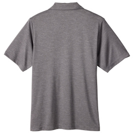 Team 365 TT51H Men\'s Zone Sonic Heather Performance Polo - Dark Grey Heather