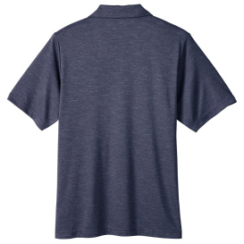Team 365 TT51H Men's Zone Sonic Heather Performance Polo - Sport Dark Navy Heather