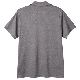 Team 365 TT51HW Ladies Zone Sonic Heather Performance Polo - Dark Grey Heather