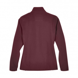 Team 365 TT80W Ladies Leader Soft Shell Jacket - Sport Dark Maroon