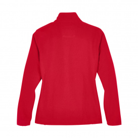 Team 365 TT80W Ladies Leader Soft Shell Jacket - Sport Red