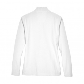 Team 365 TT80W Ladies Leader Soft Shell Jacket - White
