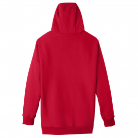 Team 365 TT96 Adult Zone HydroSport Heavyweight Pullover Hooded Sweatshirt - Sport Red