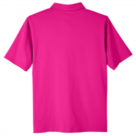 UltraClub UC105 Men\'s Lakeshore Stretch Cotton Performance Polo - Heliconia