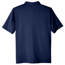 UltraClub UC105 Men\'s Lakeshore Stretch Cotton Performance Polo - Navy
