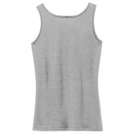 Anvil 882L Ladies 100% Combed Ring Spun Cotton Tank Top - Heather Grey ...