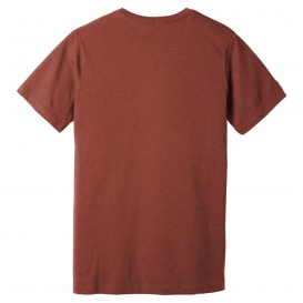 Bella + Canvas BC3001CVC Unisex Heather CVC Short Sleeve Tee - Heather Clay