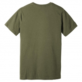 Bella + Canvas BC3001CVC Unisex Heather CVC Short Sleeve Tee - Heather Olive
