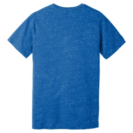 Bella + Canvas BC3005 Unisex Jersey Short Sleeve V-Neck Tee - True Royal Marble