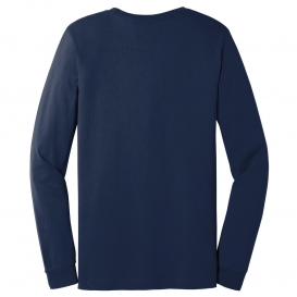 Bella + Canvas BC3501 Unisex Jersey Long Sleeve Tee - Navy