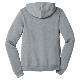 Bella + Canvas BC3739 Unisex Sponge Fleece Full-Zip Hoodie - Athletic Heather