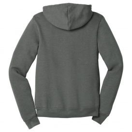 Bella + Canvas BC3739 Unisex Sponge Fleece Full-Zip Hoodie - Deep Heather