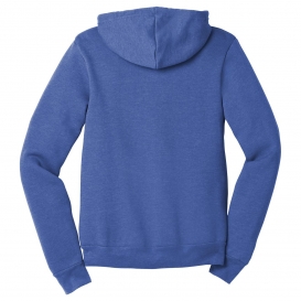 Bella + Canvas BC3739 Unisex Sponge Fleece Full-Zip Hoodie - Heather True Royal