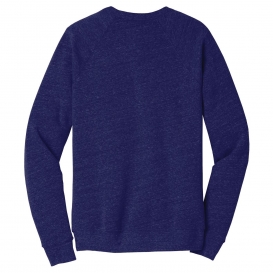 Bella + Canvas BC3901 Unisex Sponge Fleece Raglan Sweatshirt - Navy