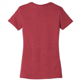Bella + Canvas BC6004 Women\'s The Favorite Tee - Heather Red