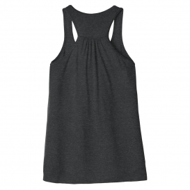 Bella + Canvas BC8800 Women\'s Flowy Racerback Tank - Dark Grey Heather