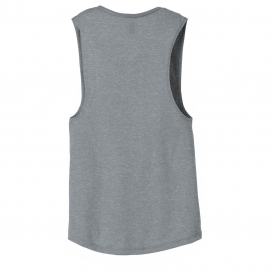 Bella + Canvas BC8803 Women's Flowy Scoop Muscle Tank - Athletic Heather