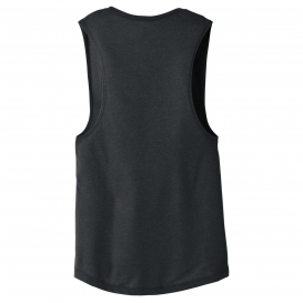 Bella + Canvas BC8803 Women\'s Flowy Scoop Muscle Tank - Dark Grey Heather