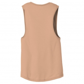 Bella + Canvas BC8803 Women's Flowy Scoop Muscle Tank - Peach