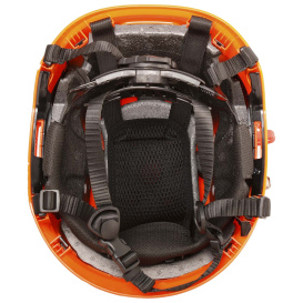 Bullard T2VHO Type II + Vented Safety Helmet - Ratchet Suspension - Hi-Vis Orange