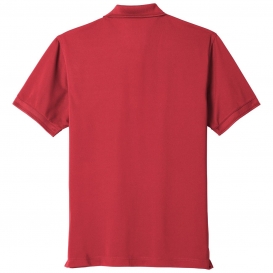 CornerStone CS4020P Industrial Snag-Proof Pique Pocket Polo - Red