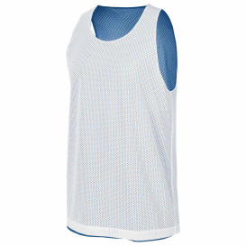 Sport-Tek ST5000 PosiCharge Reversible Mesh Tank - Carolina Blue/White