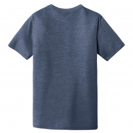 District DT130Y Youth Perfect Tri Tee - Navy Frost