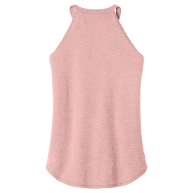 District DT137L Women\'s Perfect Tri Rocker Tank - Blush Frost