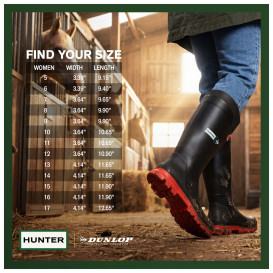 Dunlop LJEHE01 Hunter Womens Field Pro Full Work Boots