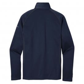 Eddie Bauer EB246 Smooth Base Layer Full-Zip Fleece - River Blue