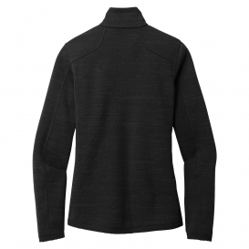 Eddie Bauer EB251 Ladies Sweater Fleece Full-Zip - Black