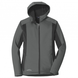 Eddie Bauer EB543 Ladies Trail Soft Shell Jacket - Metal Grey/Grey Steel