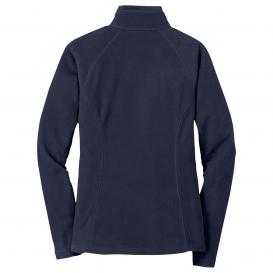 Eddie Bauer EB225 Ladies Full-Zip Microfleece Jacket - Navy