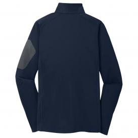 Eddie Bauer EB235 Ladies 1/2 Zip Performance Fleece Jacket - River Blue