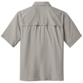 Eddie Bauer EB602 Short Sleeve Performance Fishing Shirt - Driftwood