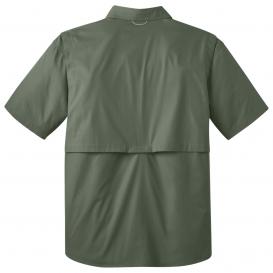 Eddie Bauer EB608 Short Sleeve Fishing Shirt - Seagrass Green
