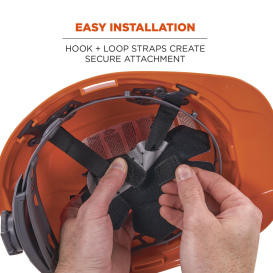 Ergodyne Chill-Its 6612 Hard Hat Cooling Top Pad - Moisture Wicking