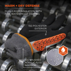 Ergodyne ProFlex 7521 A2 Thermal Coated Impact-Resistant Work Gloves