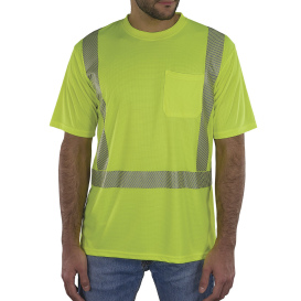 Ergodyne GloWear 8292 Type R Class 2 Performance Hi-Vis Safety Shirt - Lime
