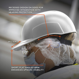 Ergodyne Skullerz 8952 Hard Shell Bump Cap - White