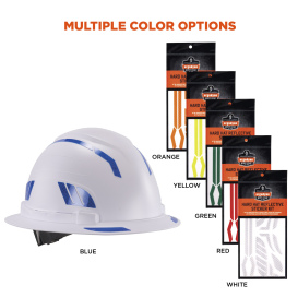 Ergodyne Skullerz 8961 Reflective Hard Hat and Safety Helmet Sticker Kit - Blue