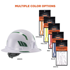 Ergodyne Skullerz 8961 Reflective Hard Hat and Safety Helmet Sticker Kit - Green